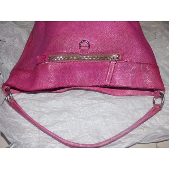 Prada RETRO Hot Pink Leather XL Hobo Satchel Shoulder Bag - Picture 3 of 9